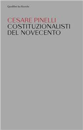E-book, Costituzionalisti del Novecento, Quodlibet