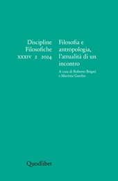 fr, Discipline filosofiche : XXXIV, 2, 2024, Quodlibet