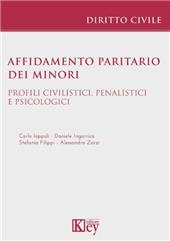 E-book, Affidamento paritario dei minori : profili civilistici, penalistici e psicologici, Key editore
