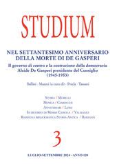 fr, Studium : rivista trimestrale : 120, 3, 2024, Studium