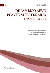 m, De iambico apud Plautum septenario dissertatio, Pàtron