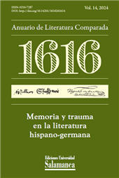 Fascicolo, 1616 : Anuario de Literatura Comparada : 14, 2024, Ediciones Universidad de Salamanca