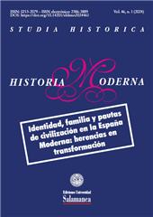 Issue, Studia historica : historia moderna : 46, 1, 2024, Ediciones Universidad de Salamanca