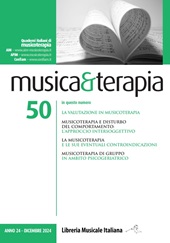 Fascicolo, Musica&Terapia : 50, 2, 2024, Libreria musicale italiana