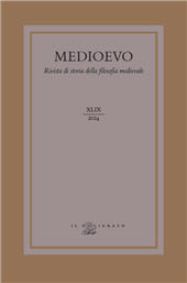 Issue, Medioevo : rivista di storia della filosofia medievale : XLIX, 2024, Il poligrafo