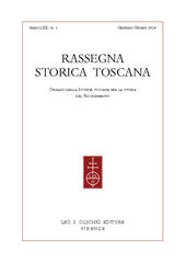 Fascicolo, Rassegna storica toscana : LXX, 1, 2024, L.S. Olschki