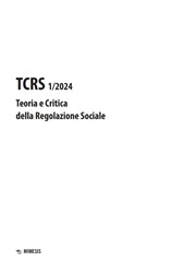 Issue, Teoria e Critica della regolazione sociale : 1, 2024, Mimesis