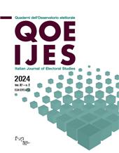 Fascicolo, QOE : quaderni dell'osservatorio elettorale = IJES : italian journal of electoral studies : 87, 2, 2024, Firenze University Press