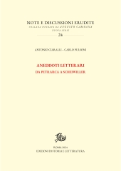 E-book, Aneddoti letterari : da Petrarca a Scheiwiller, 