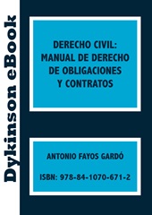 m, Derecho civil : manual de derecho de obligaciones y contratos, Dykinson