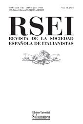 Fascicolo, RSEI : Revista de la Sociedad Española de Italianistas : 18, 2024, Ediciones Universidad de Salamanca