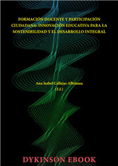 E-book, Formación docente y participación ciudadana : innovación educativa para la sostenibilidad y el desarrollo integral, Dykinson