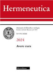ar, «Hermeneutica» : un incontro fecondo fra pensiero filosofico e pensiero teologico, Morcelliana