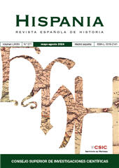 fr, Hispania : revista española de historia : LXXXIV, 277, 2, 2024, CSIC, Consejo Superior de Investigaciones Científicas