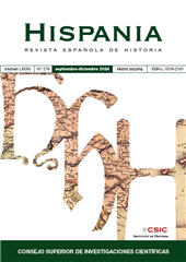 fr, Hispania : revista española de historia : LXXXIV, 278, 3, 2024, CSIC, Consejo Superior de Investigaciones Científicas