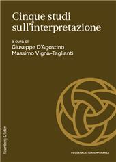 E-book, Cinque studi sull'interpretazione, Rosenberg & Sellier