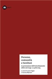 E-book, Persone, comunità e territori : la promozione dell'invecchiamento attivo nel d.lgs n. 29 del 2024, EUM
