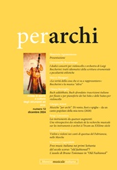 Artículo, I dodici concerti per violoncello e orchestra di Luigi Boccherini : tratti idiomatici della scrittura strumentale e peculiarità stilistiche, Libreria musicale italiana