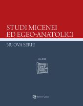 Artículo, Some thoughts on the genesis of Llinear B., Edizioni Quasar