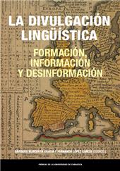 E-book, La divulgación lingüística : formación, información y desinformación, Prensas de la Universidad de Zaragoza
