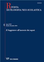 Artículo, Una nuova edizione del Saggiatore, Vita e Pensiero