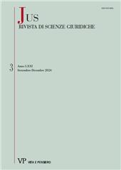 Article, Ritornare alle regulae juris? : sulla riscoperta del pensiero di Alessandro Giuliani come antidoto ai rischi giuspositivistici del costituzionalismo principialista, Vita e Pensiero