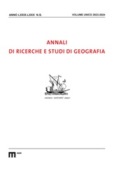 Issue, Annali di ricerche e studi di geografia : LXXIX/LXXX, 2023/2024, EUM-Edizioni Università di Macerata