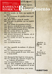 Articolo, Governare il consenso : il ruolo politico dei saperi in Italia (1789-1870), Rubbettino