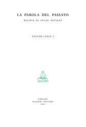 Articolo, Epigrafi di Aquinum (e non solo) in una "pagina" di Adriano de Guglielmo Spadafora, L.S. Olschki