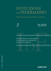 Fascicolo, Istituzioni del federalismo : rivista di studi giuridici e politici : XLV, 3, 2024, Rubbettino