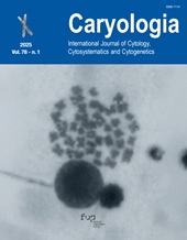 Fascicolo, Caryologia : international journal of cytology, cytosystematics and cytogenetics : 78, 1, 2025, Firenze University Press