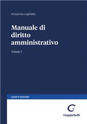 E-book, Manuale di diritto amministrativo, Giappichelli