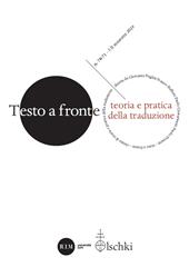 Artikel, Isotopie dell'identità e delle diversità nelle traduzioni italiane di Dubliners 100., L.S. Olschki