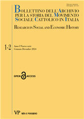 Heft, Bollettino dell'Archivio per la storia del movimento sociale cattolico in Italia : 1/2, 2024, Vita e Pensiero