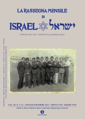 Fascicule, La Rassegna mensile di Israel : 90, 1/2/3, 2024, Unione delle comunità ebraiche italiane  ; La Giuntina