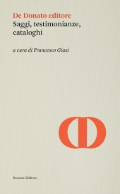 E-book, De Donato editore : saggi, testimonianze, cataloghi, 