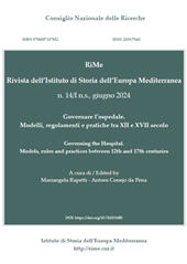 Fascicolo, RiMe : rivista dell'lstituto di Storia dell'Europa Mediterranea : 14 nuova serie, I, Special Issue, 2024, ISEM - Istituto di Storia dell'Europa Mediterranea