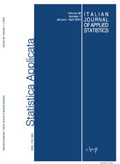 Fascicule, Statistica applicata : Italian journal of applied statistics : 36, 1, 2024, Firenze University Press