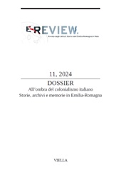 Heft, E-Review : Rivista degli Istituti Storici dell'Emilia Romagna in Rete : 11, 2024, Viella