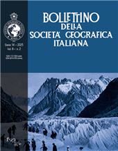 Fascicolo, Bollettino della Società Geografica Italiana : 8, 2, 2025, Firenze University Press