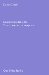 E-book, L'esperienza dell'altro : vedere, narrare, immaginare, 
