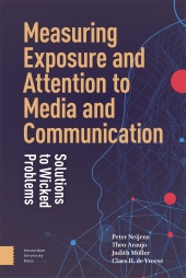 E-book, Measuring Exposure and Attention to Media and Communication : Solutions to Wicked Problems, Amsterdam University Press