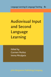 E-book, Audiovisual Input and Second Language Learning, John Benjamins Publishing Company