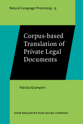 E-book, Corpus-based Translation of Private Legal Documents, John Benjamins Publishing Company