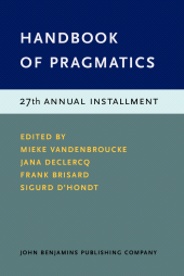 E-book, Handbook of Pragmatics : 27th Annual Installment, John Benjamins Publishing Company