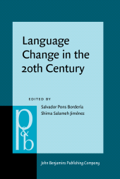 E-book, Language Change in the 20th Century : Exploring micro-diachronic evolutions in Romance languages, John Benjamins Publishing Company