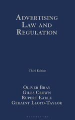 eBook, Advertising Law and Regulation, Bloomsbury Publishing