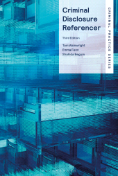E-book, Criminal Disclosure Referencer, Bloomsbury Publishing