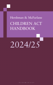 E-book, Hershman and McFarlane : Children Act Handbook 2024/25, Bloomsbury Publishing