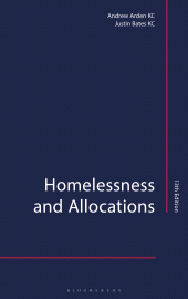 E-book, Homelessness and Allocations, Bloomsbury Publishing
